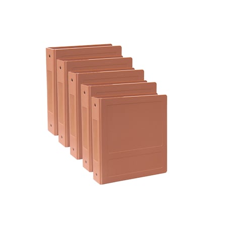 Omnimed 2 Inch Side Open 3 Ring Binder In Sienna, PK5 205007-3SI5